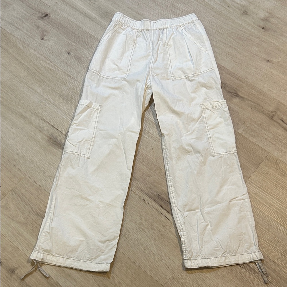 Asos white cargo pants